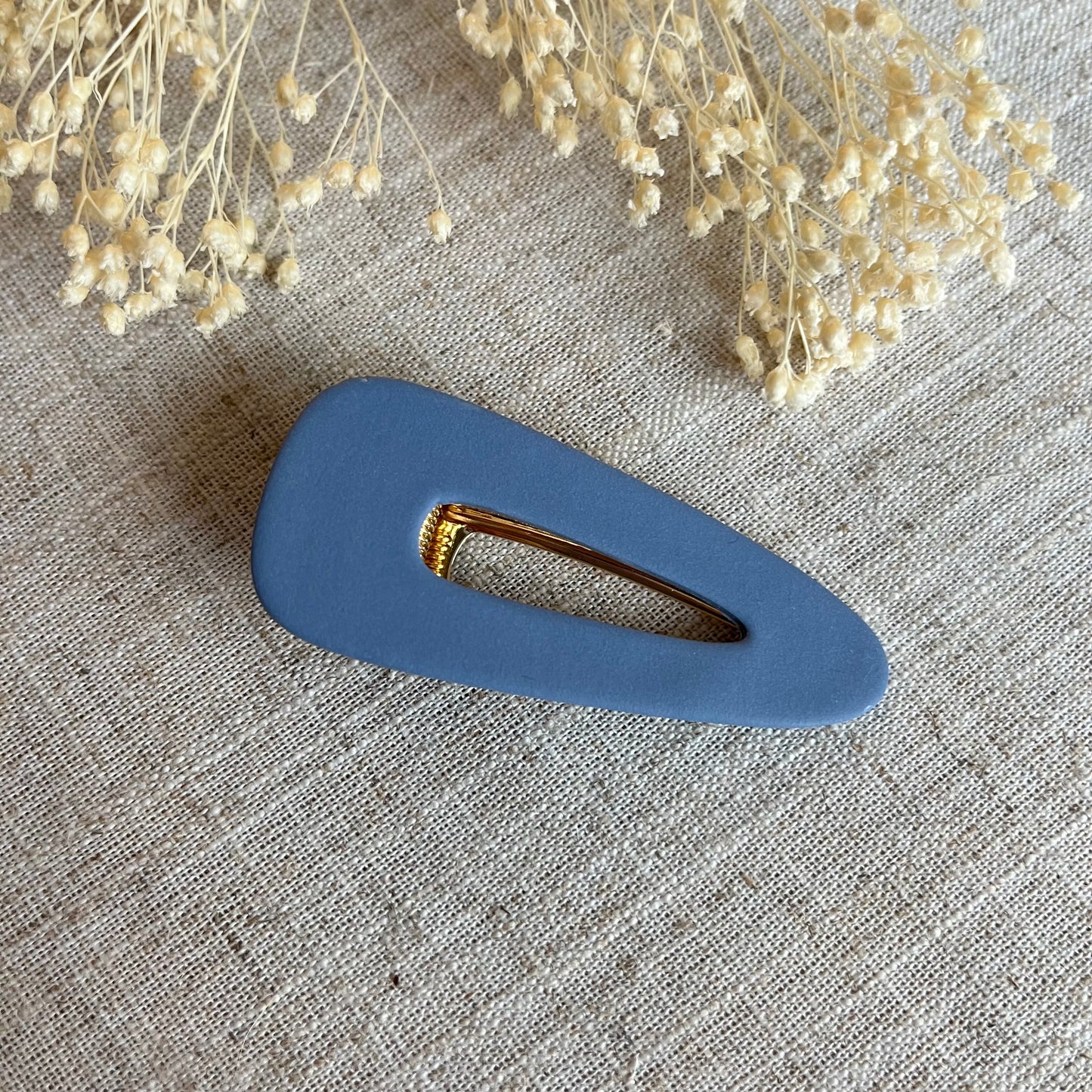 Haarspeld blauw