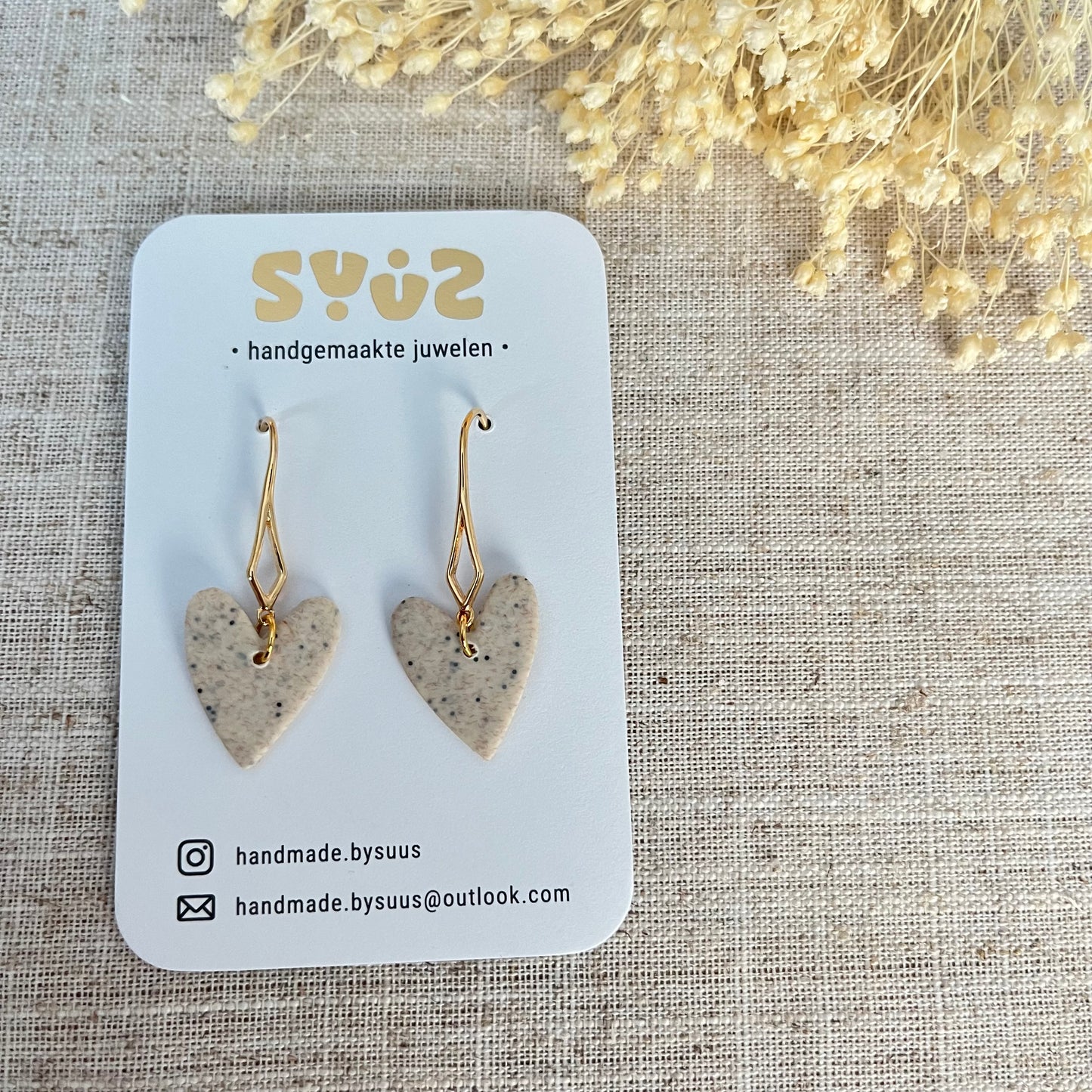 Hangers hart spikkel