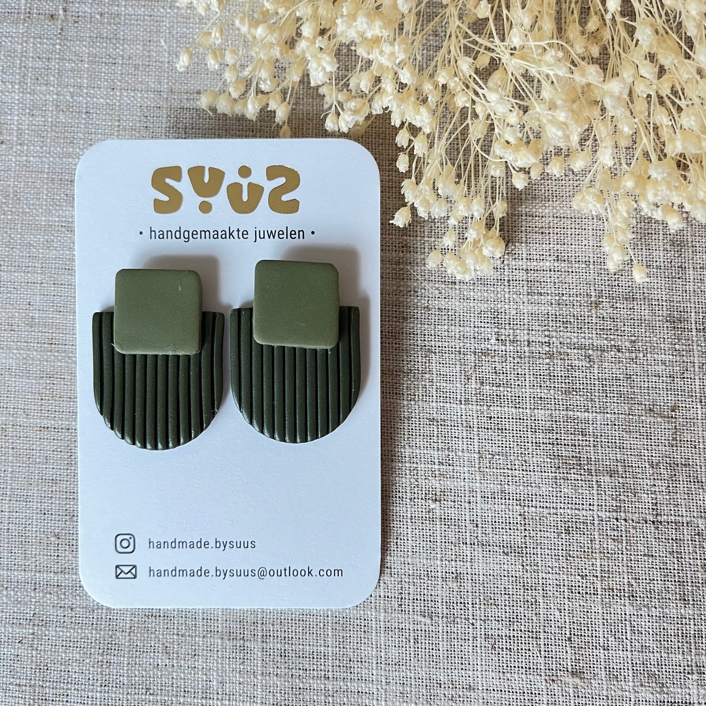 Grote studs groen