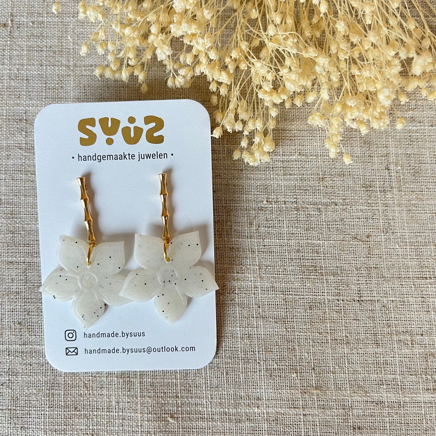 Hangers bloem spikkel