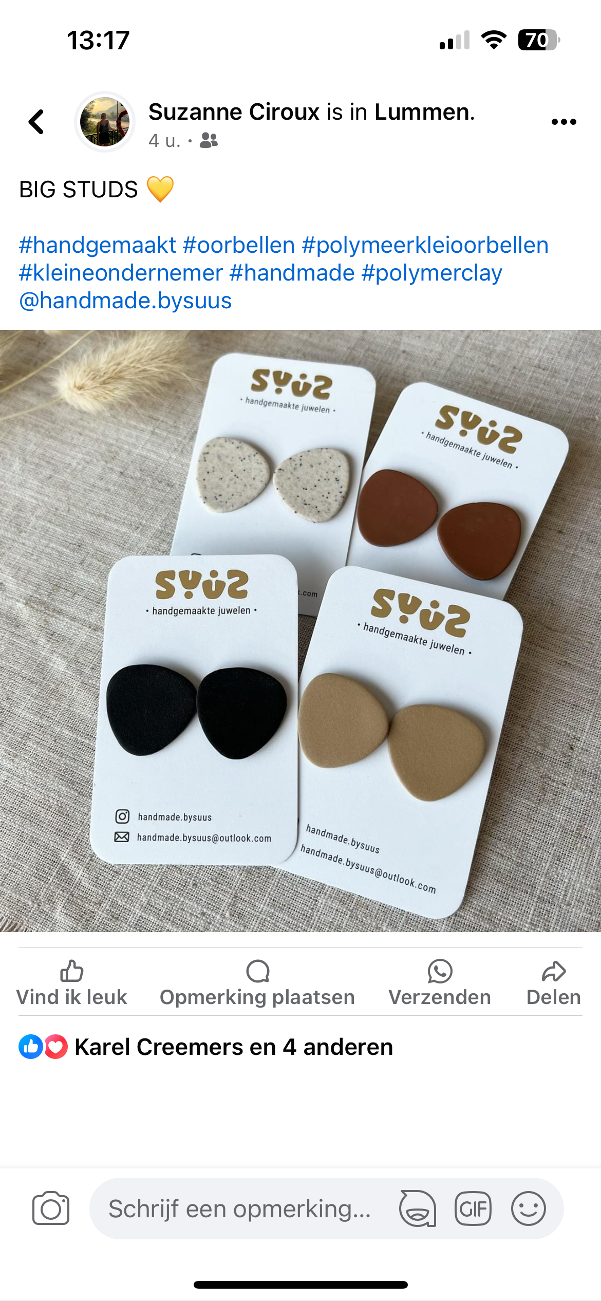 Grote studs latte
